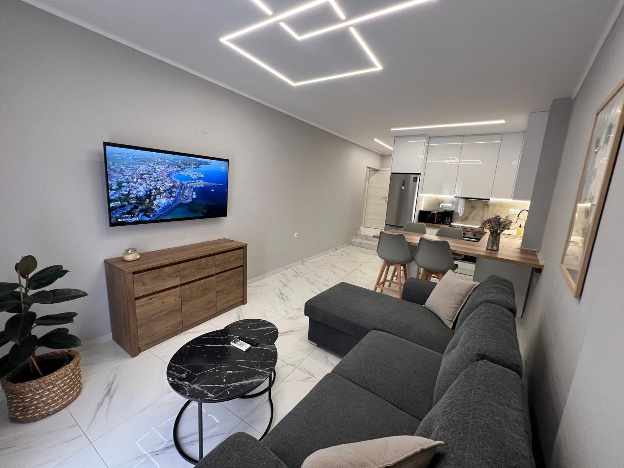 Luxury Apartment In Кавала Экстерьер фото