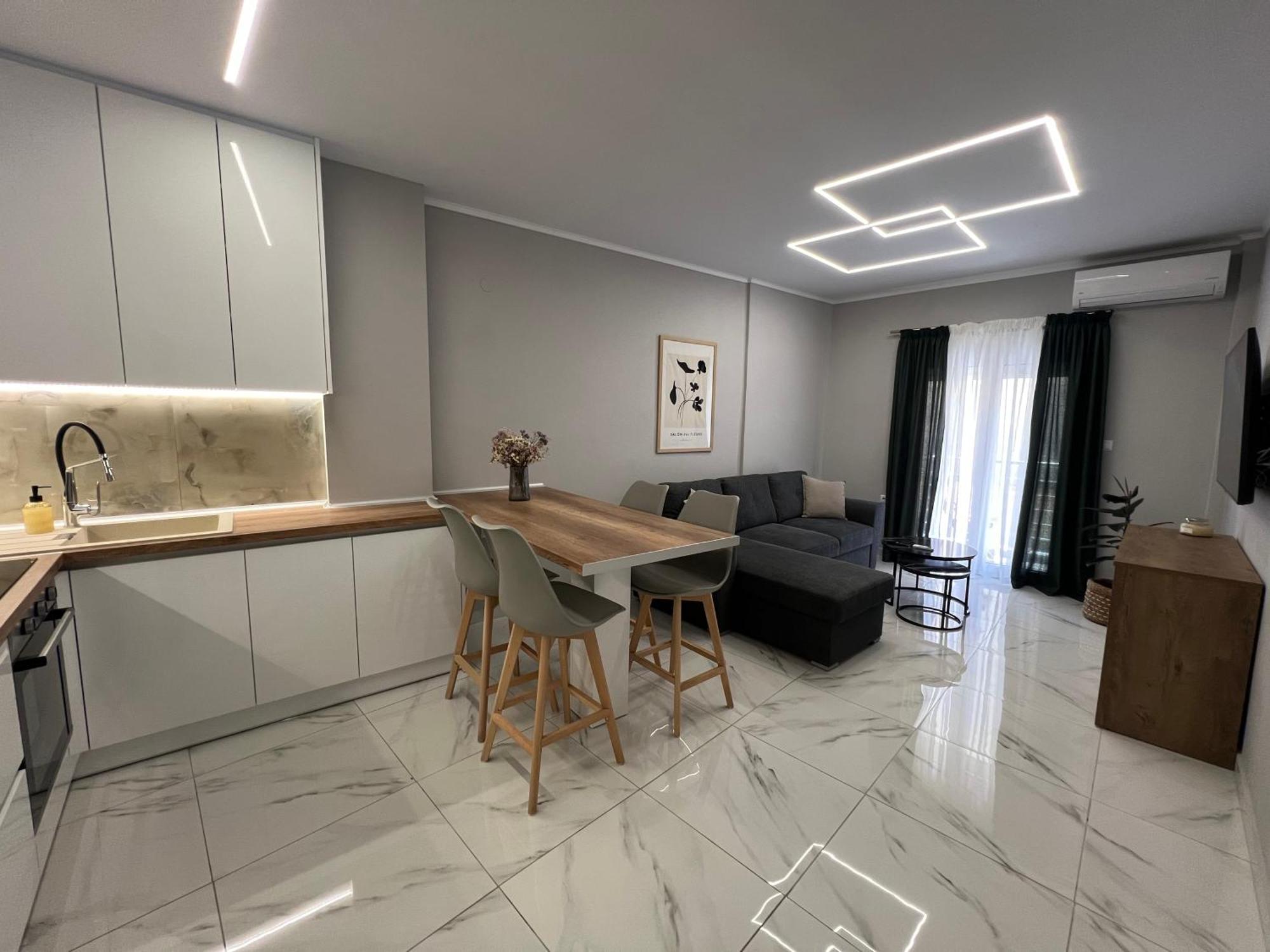 Luxury Apartment In Кавала Экстерьер фото